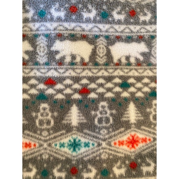 Wondershop Size Medium Gray Polar Bear Holiday Christmas Winter Pajama Pants - Picture 2 of 6